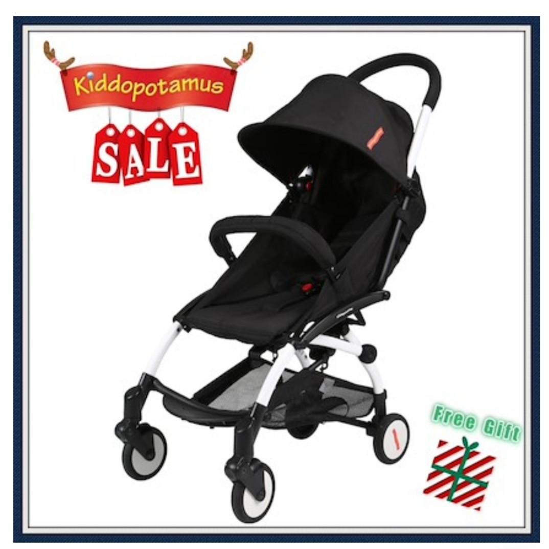 Kiddopotamus clearance travel stroller