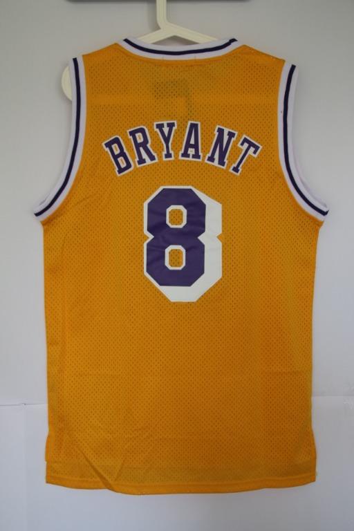 LA Lakers #8 Kobe Bryant NBA Soul Swingman Jersey, Gold
