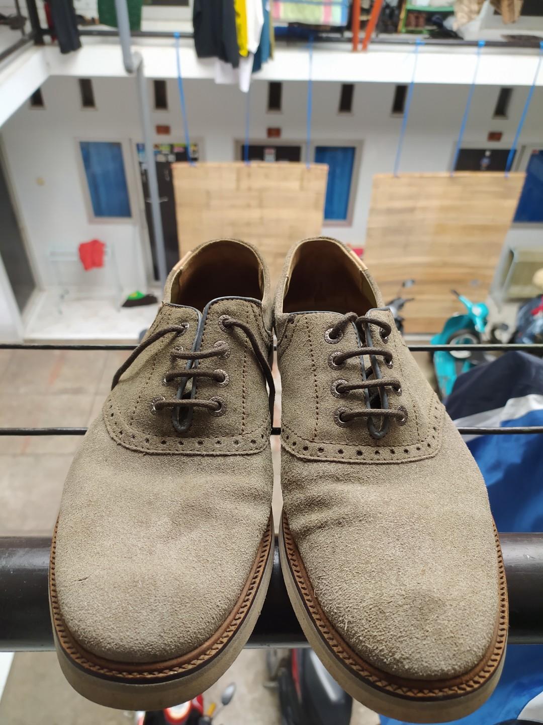 Lacoste Sherbrooke Golf 4 srm Suede Oxford Original Fesyen Pria Sepatu Sepatu Formal di Carousell