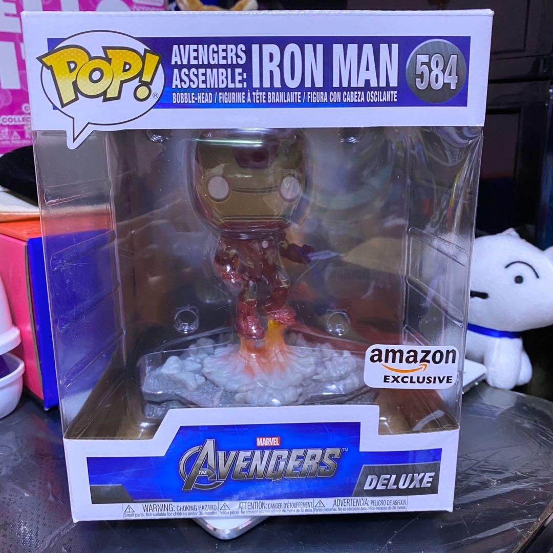 Marvel Avengers Assemble Iron Man Deluxe Funko Pop Toys Games Bricks Figurines On Carousell