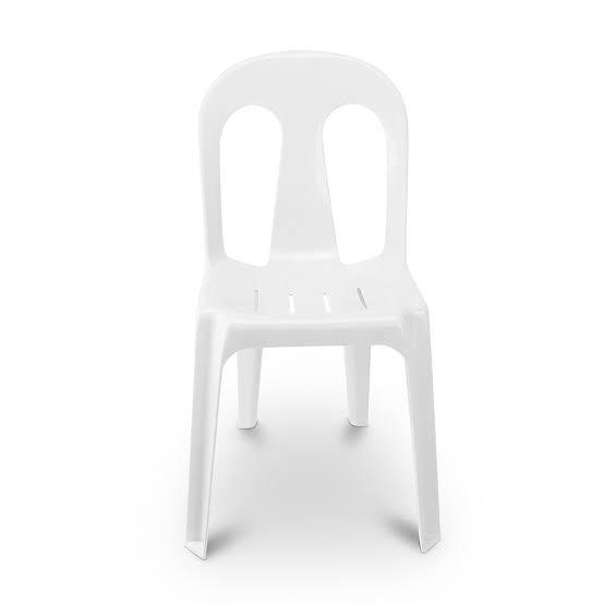 Monoblock chair shop with backrest