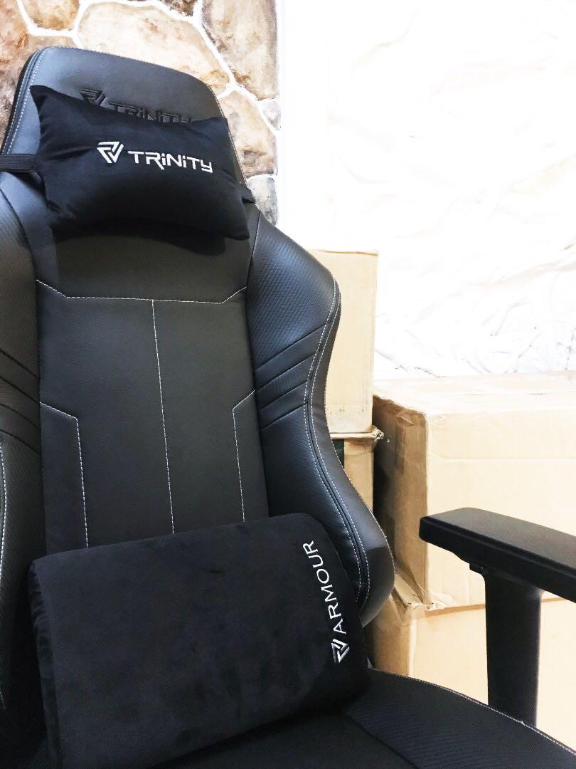 New Premium Design Gaming Chair Free Gift Free Delivery Home Furniture Furniture On Carousell