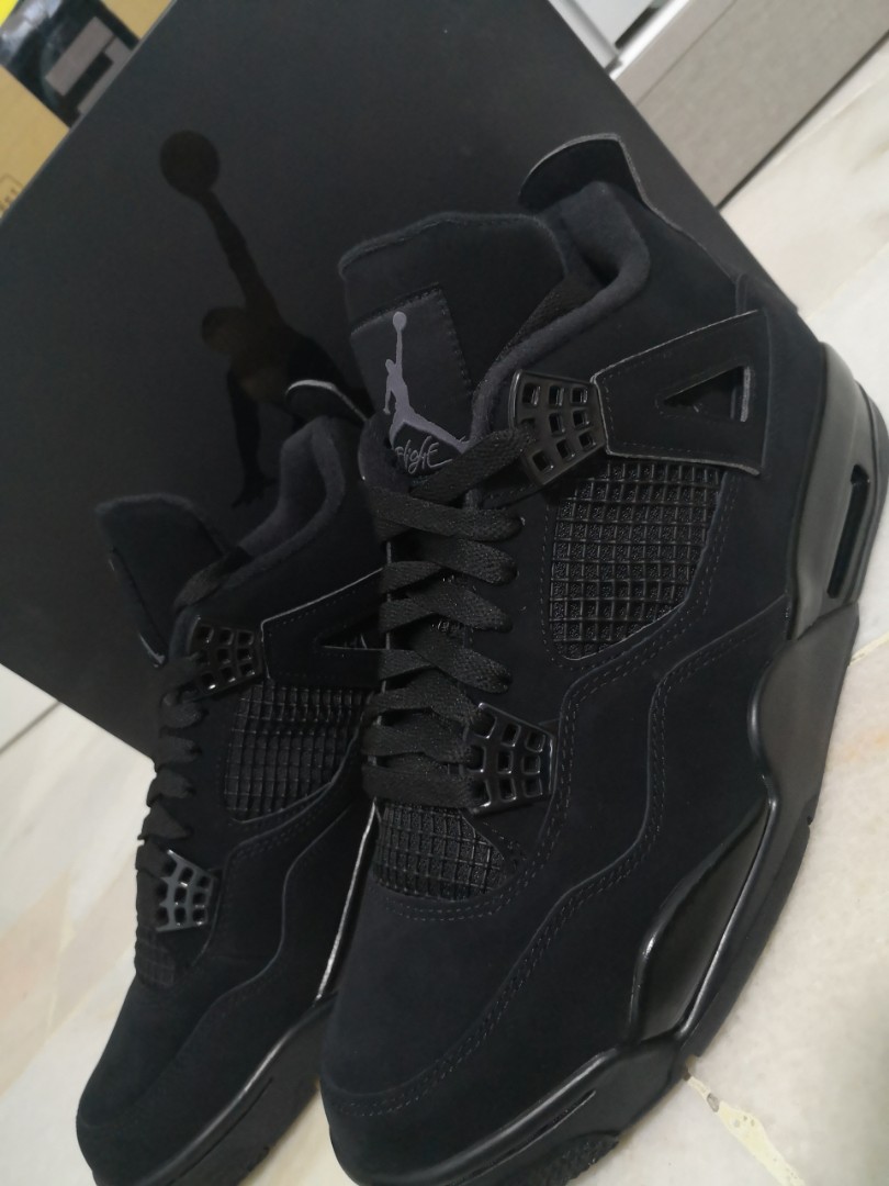 nike retro 4 black