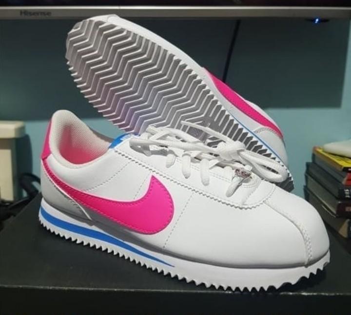 pink and white cortez