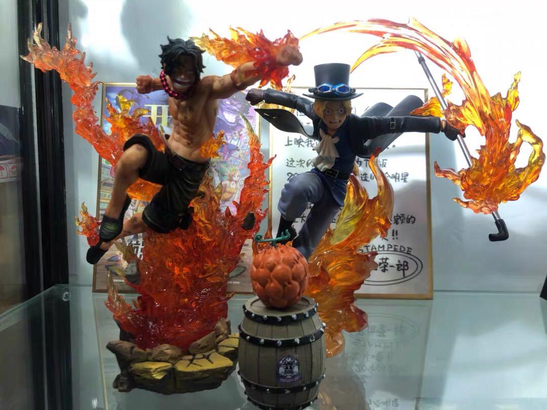 Boneco One Piece Devil Fruit Flame-Flame Fruit Ace Mera Mera No Mi