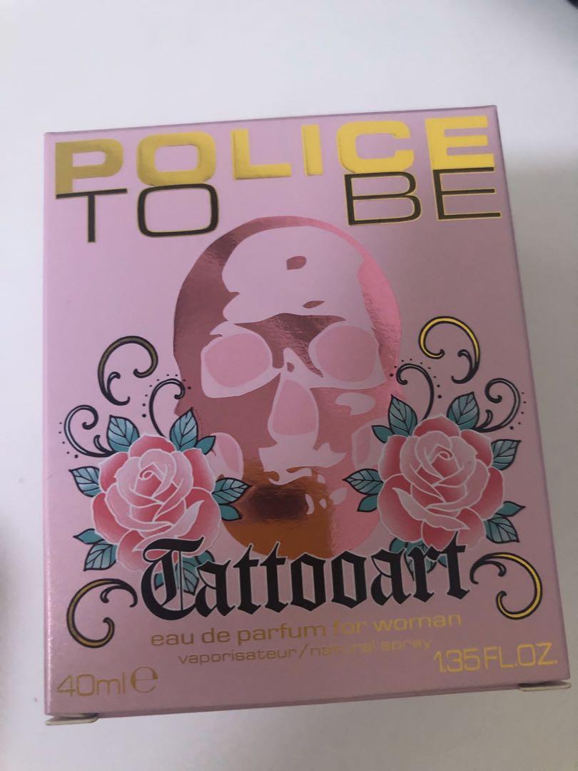 Police to be tattoo perfume top