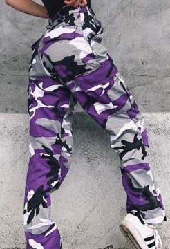 purple camo pants Women s Fashion Bottoms Other Bottoms on