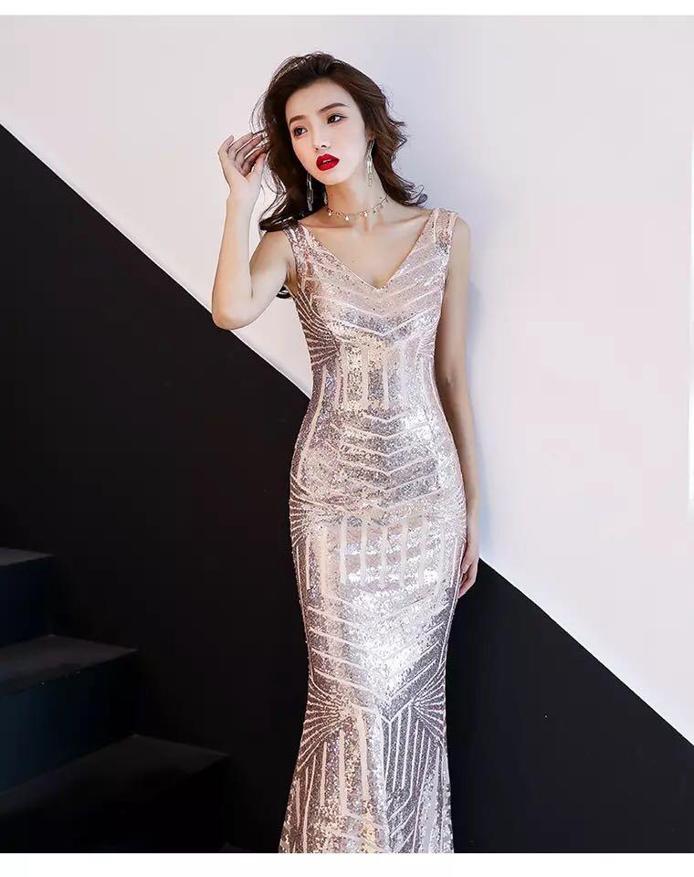 Sequin evening gowns Clearance