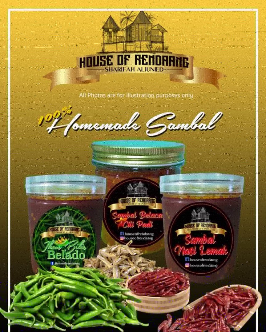 Sambal Belado Hijau Sambal Nasi Lemak Sambal Belacan Cili Padi Food Drinks Local Eats On Carousell