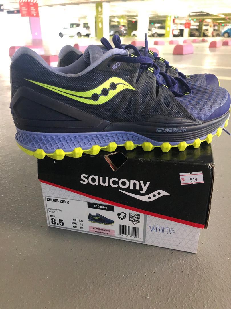 Saucony xodus iso 2 white top