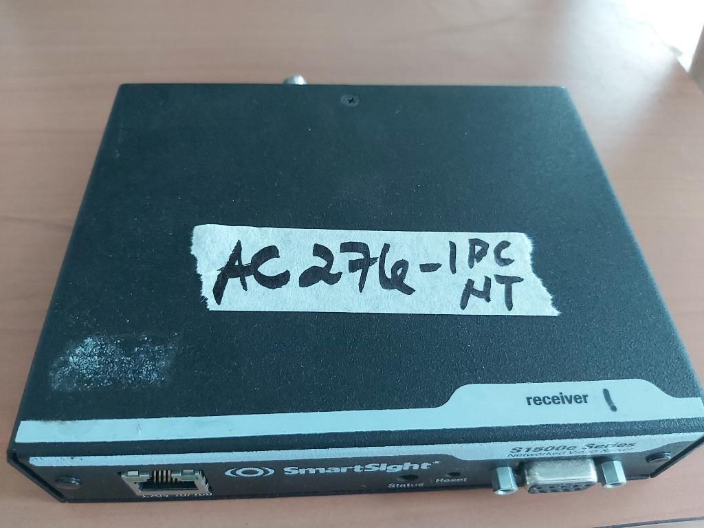 Smart Sight S1500E Series Networked Video Server @ P4000 Each (Category: Networking) located in Angeles City. Submitted by edjazmin (Listing ID 275866978, Image 1). Description: Smart Sight S1500E Series Networked Video Server @ P4000 Each 1Pc Available Please self inspect Used Item selling as is, Where is Good working condition Buy now!!! Selling as is Pls Self Inspect ------------------------------------------ Viewing: No. 544 Acacia St. Dona B