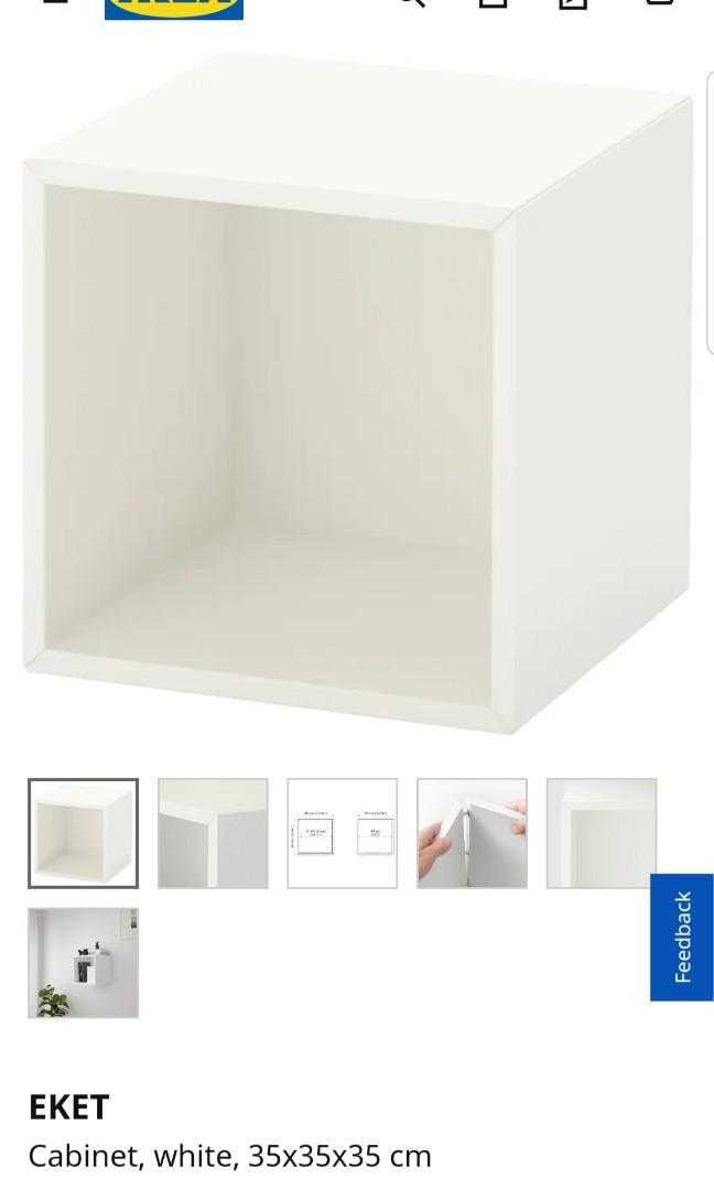 3 Storing Cubes Cabinets Ikea Eket Furniture Shelves Drawers