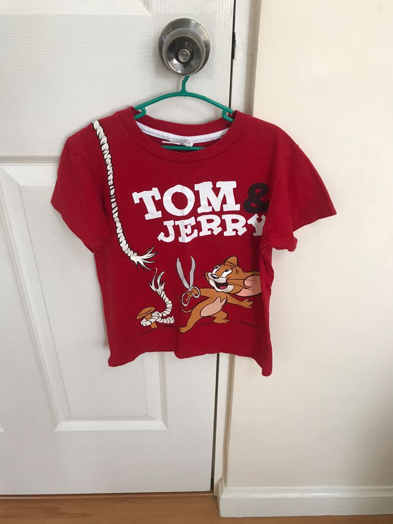 Tom And Jerry Toddler T-Shirt | Officially Licensed Cartoon Graphic Tee For Boys & Girls