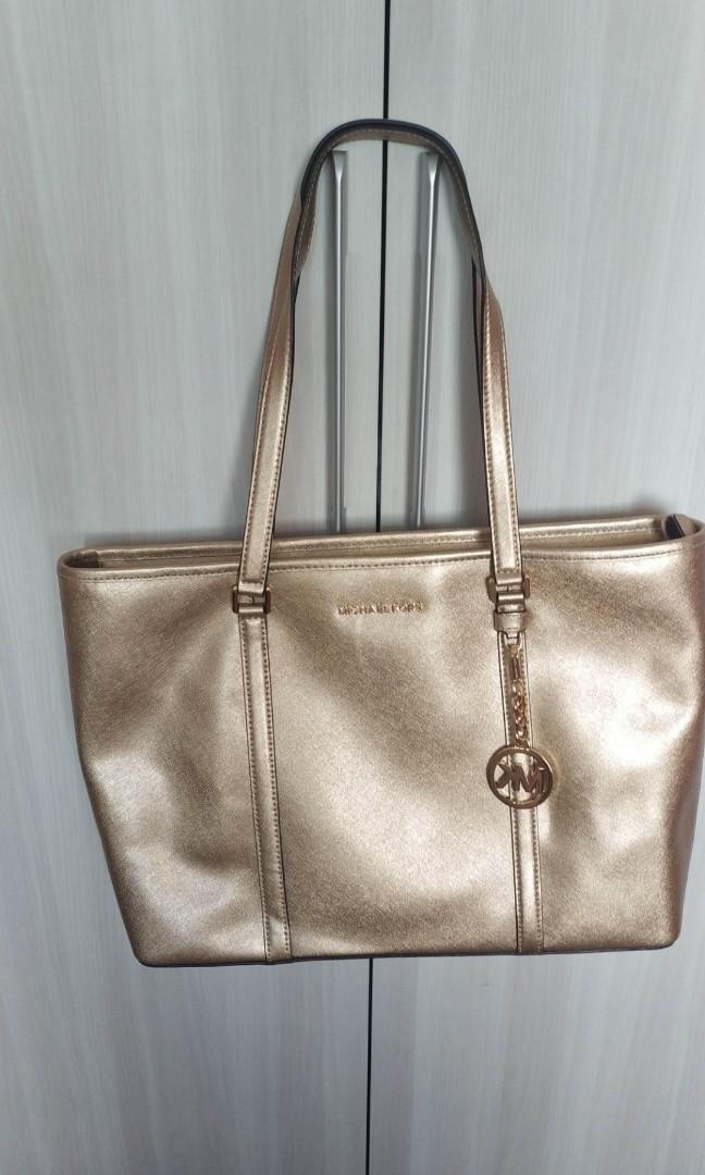 Michael Kors LG MF TZ Tote Bag leather