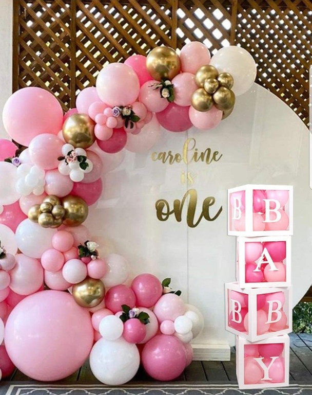 baby shower balloon boxes