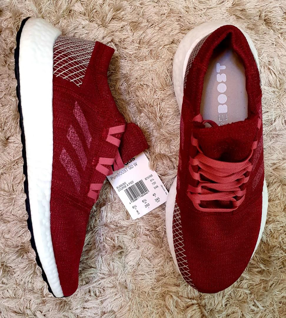 Without box Adidas Pureboost Go running shoes size 8 US for women