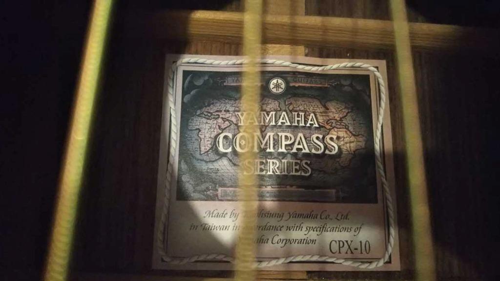 Yamaha Compass CPX-10 Jumbo Size Acoustic Guitar 木結他, 興趣及