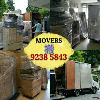 Movers and delivery service direct WhatsApp me 92385843 Johnsionmovers
