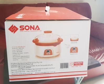 SONA 2.5L Double Boiler
