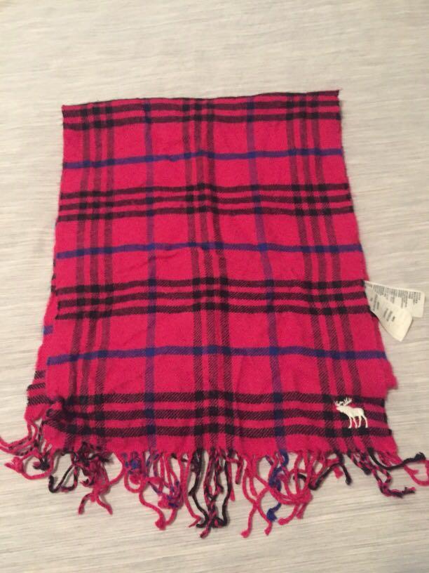 abercrombie plaid scarf