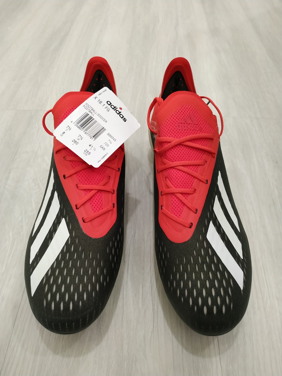 Adidas x 18.1 on sale black and red