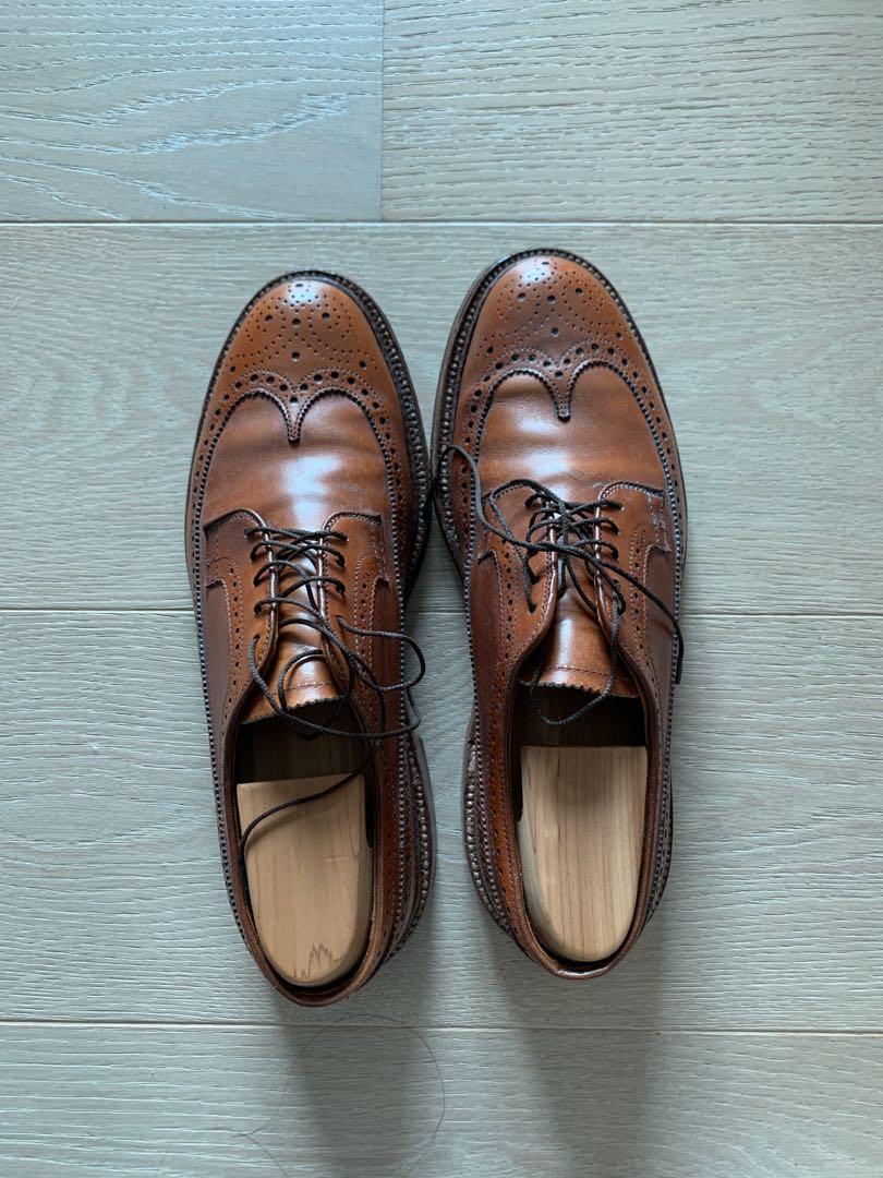 Alden x J. Crew Shell Cordovan Bluchers 9.5 Men s Fashion
