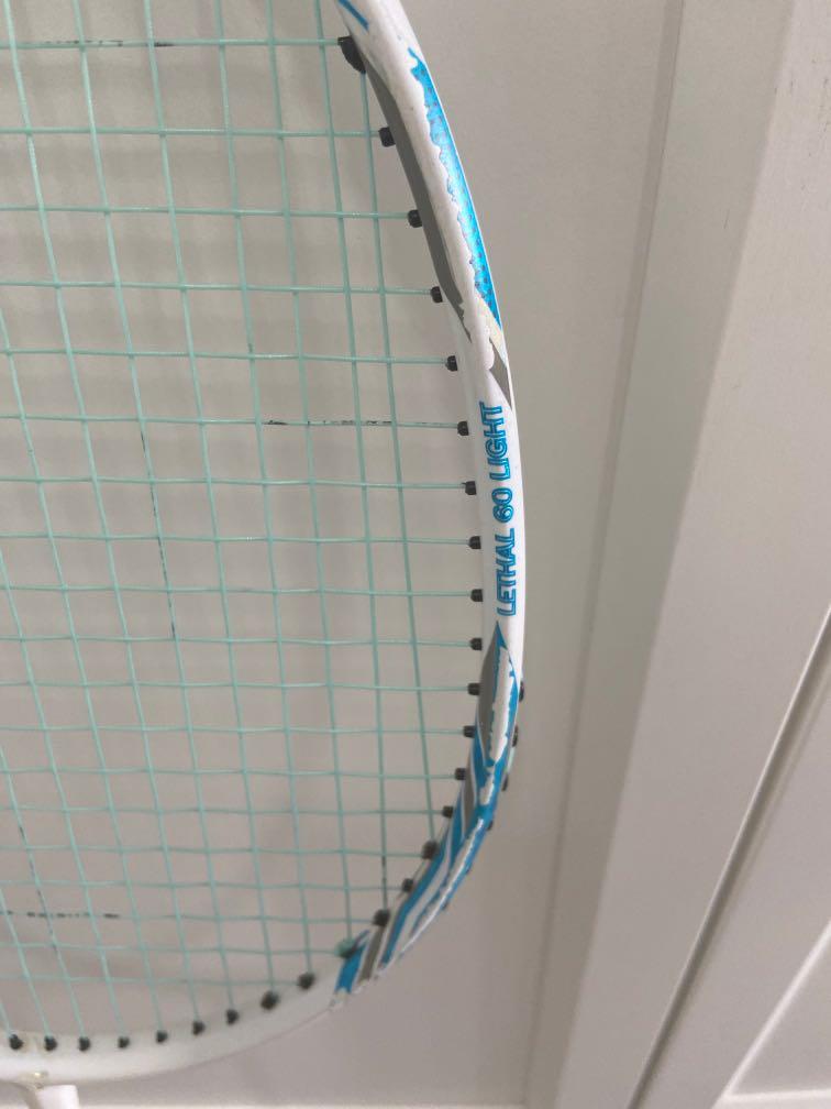 APAC light weight badminton racket (8U ), Sports Equipment, Sports