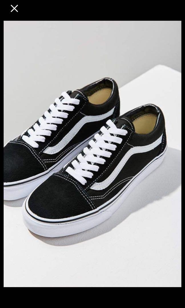vans old skool black womens