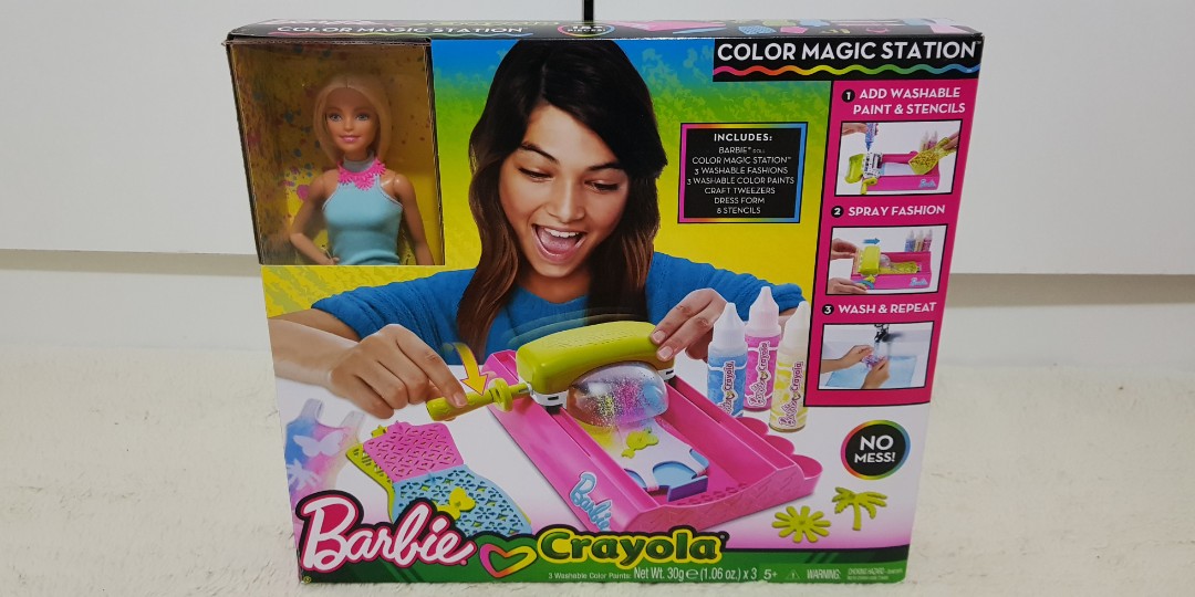 Barbie Crayola Color Magic Station Hobbies Toys Toys Games on Carousell