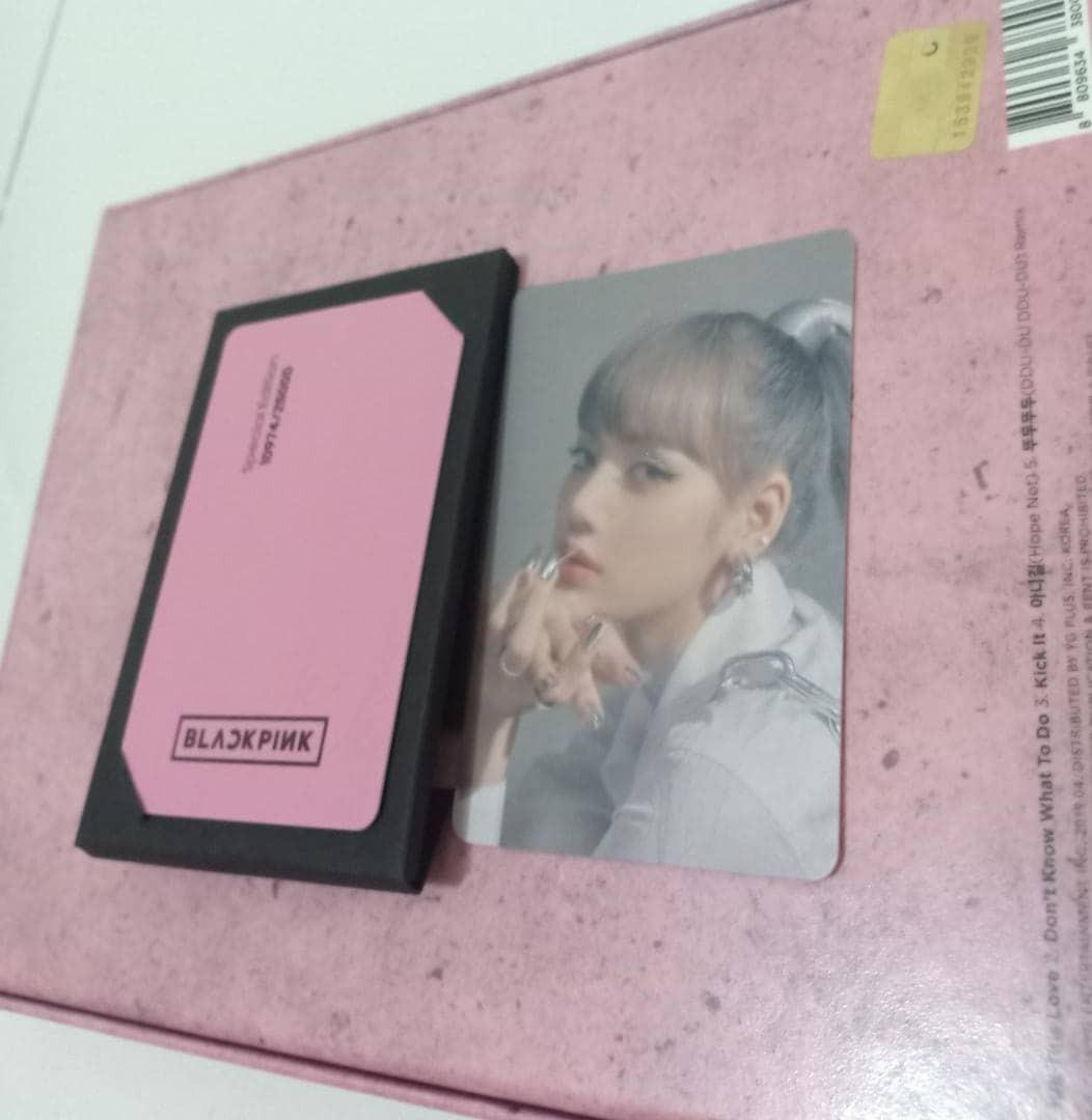 Blackpink lisa samsung limited photocard, Hobbies & Toys, Collectibles ...