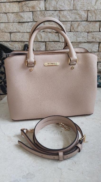 blush michael kors wallet