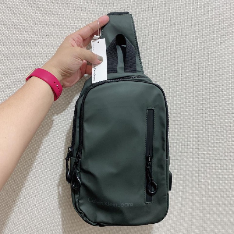 calvin klein satchel mens