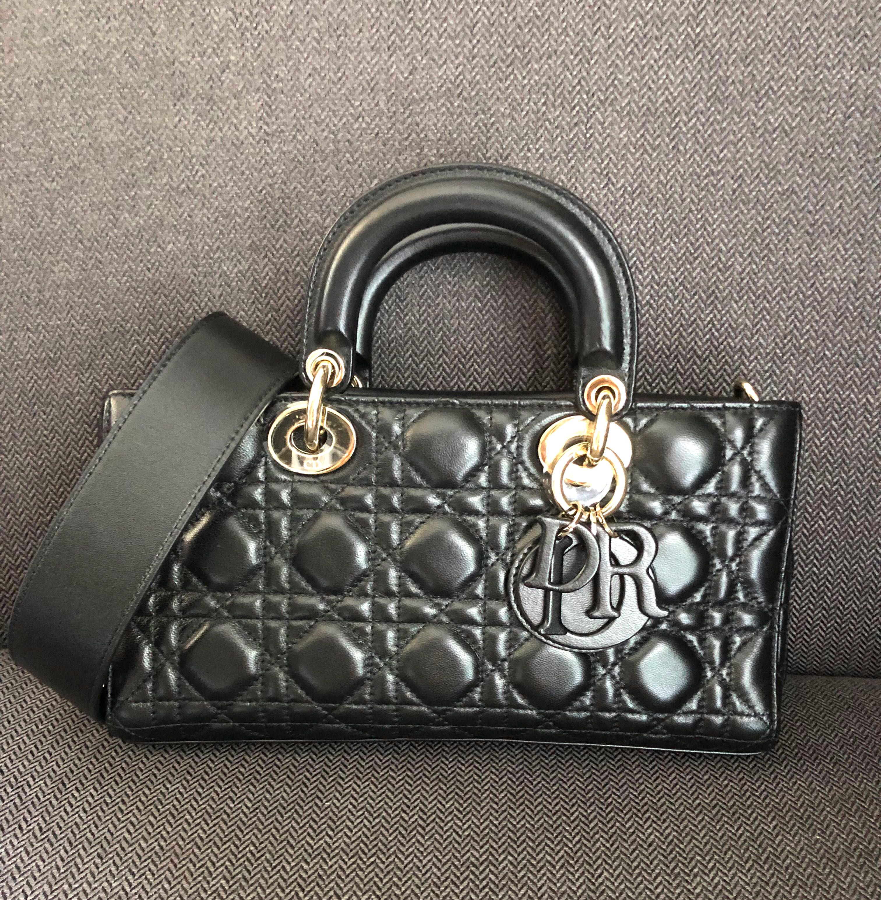 Túi Dior Bobby EastWest Bag vàng nhạt box calfskin 22cm best quality