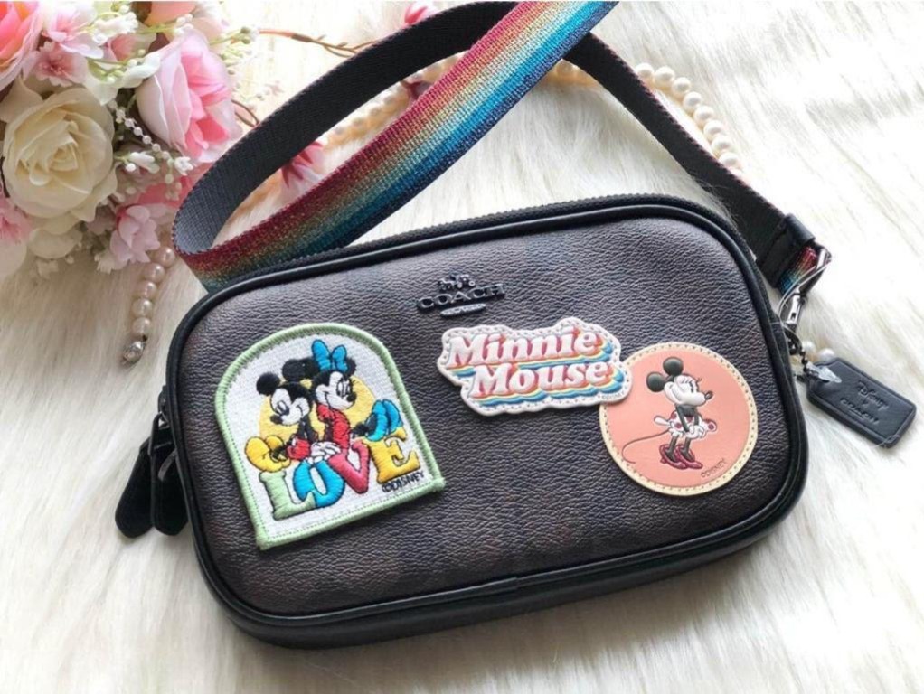 Coach minnie mouse cheap crossbody bag
