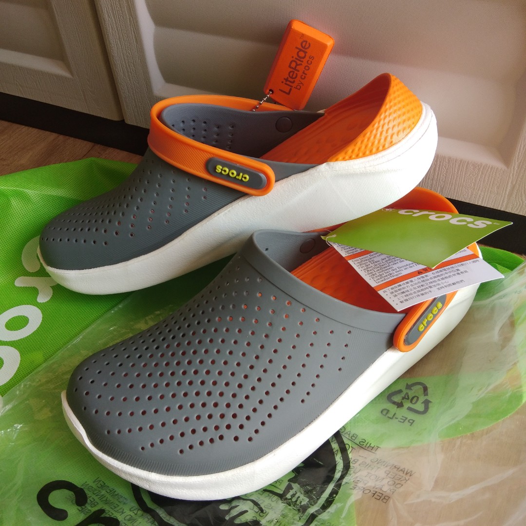 crocs literide orange