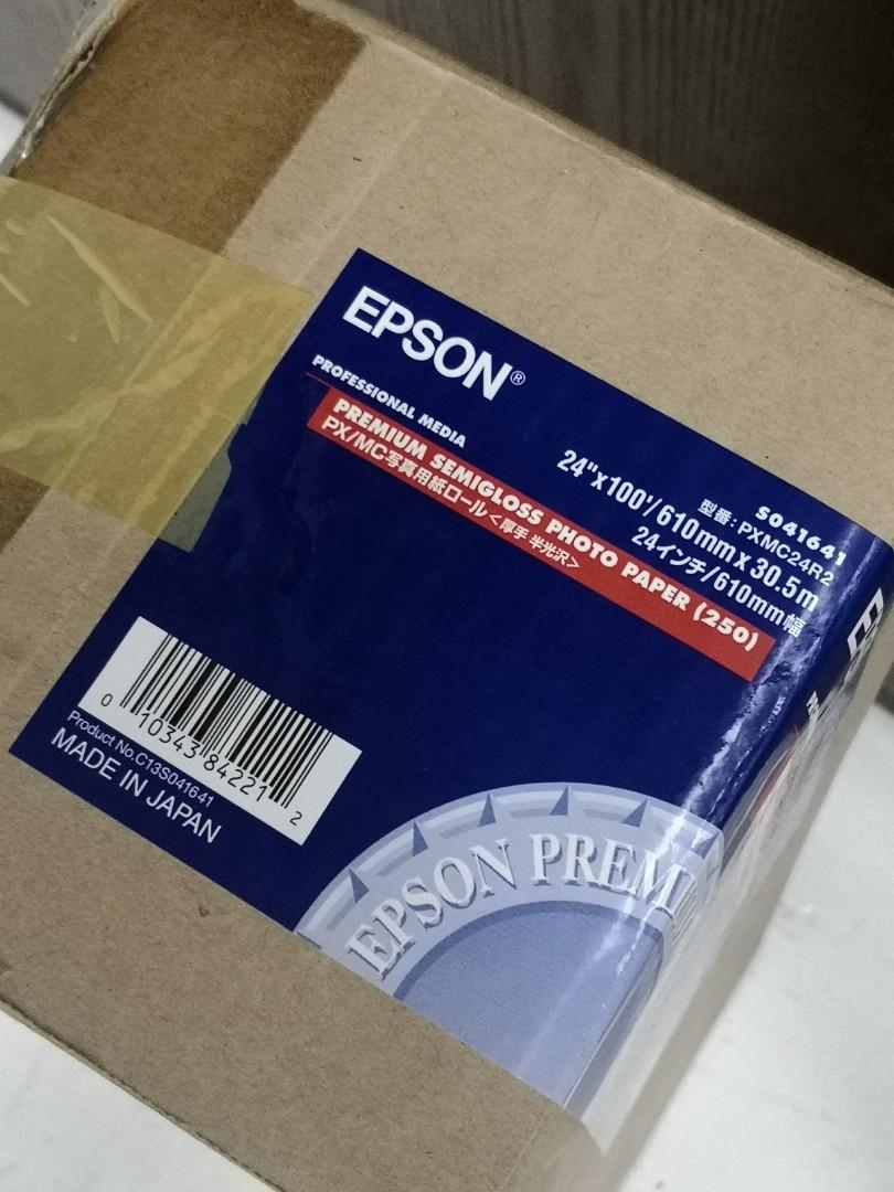 EPSON PXMC写真用紙ロール厚手半光沢 PXMC24R2
