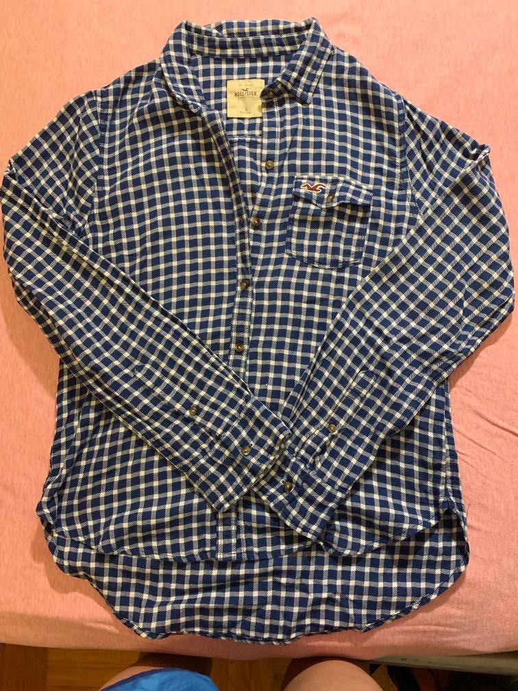 hollister boyfriend shirt