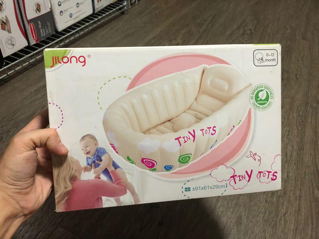 Tiny tots inflatable baby bath sales