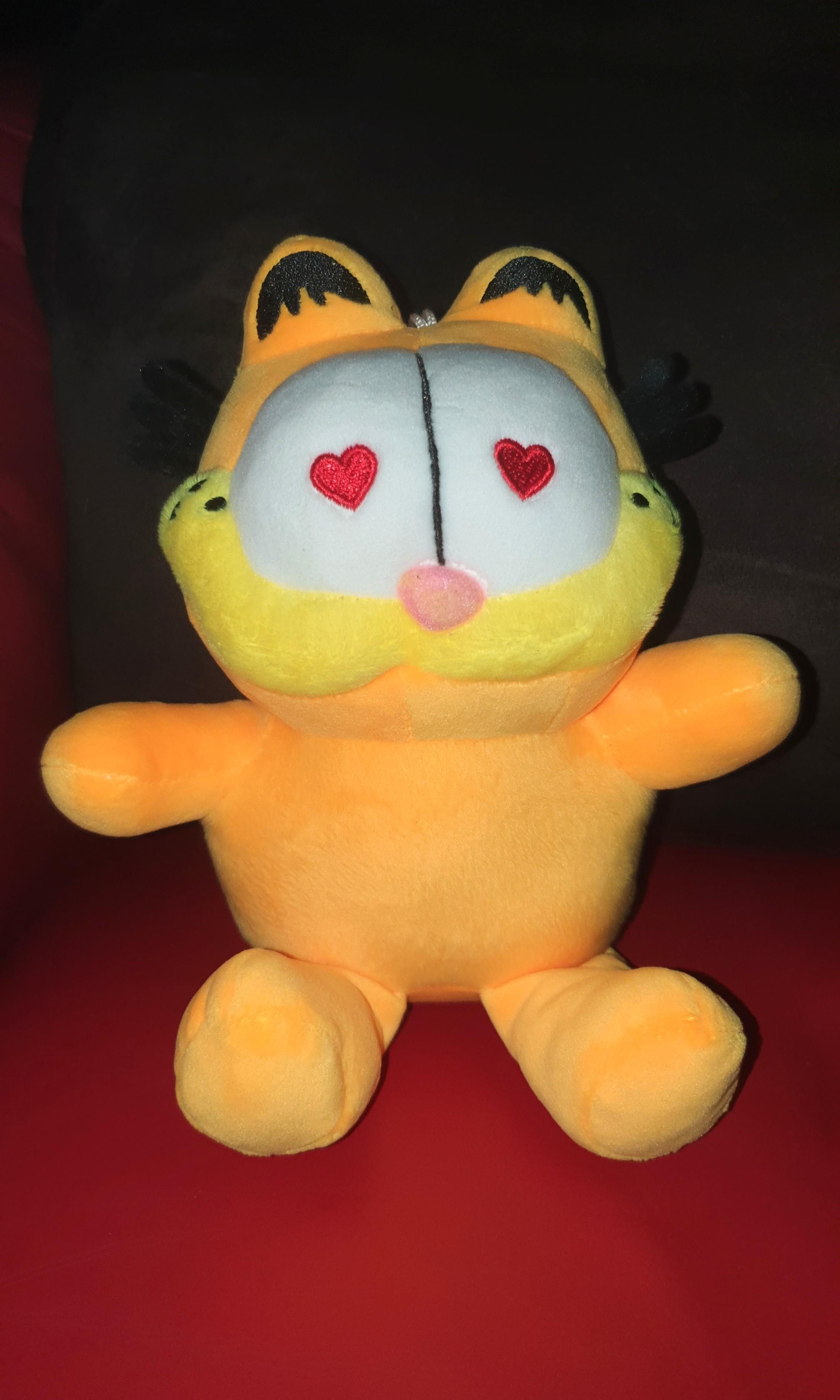 garfield suction cup plush