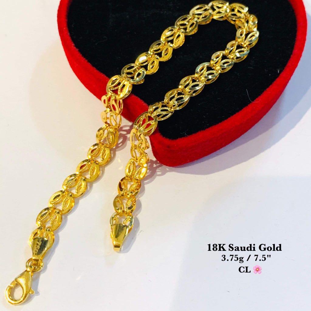 Gold bracelet (Category: Jewelry) located in Mandaluyong City. Submitted by robeerph (Listing ID 276029088, Image 1). Description: Price start at Php 3,150 per gram .