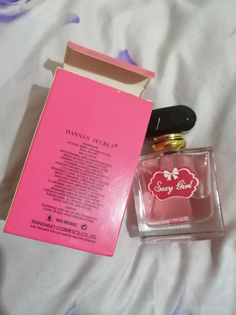 Hanna S Secret Sexy Girl Perfume Health Beauty Perfumes Nail Care Others On Carousell