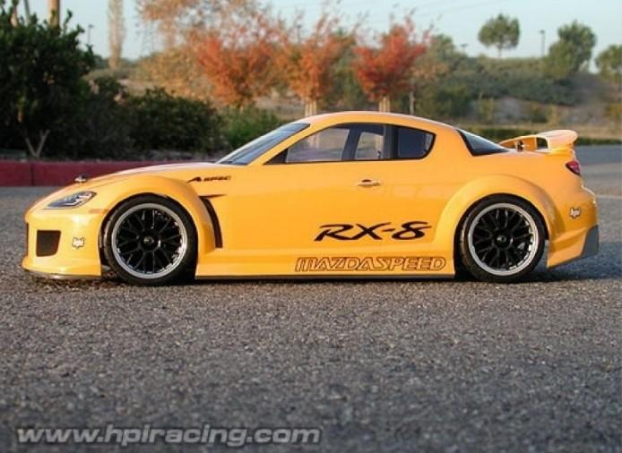 Hpi Racing (7388) Mazda RX8 A Spec Bodyshell 1/10 Scale 190mm/WB255mm ...