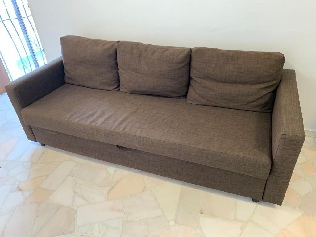 Ikea Friheten 3 Seat Sofa Bed Furniture Sofas On Carousell