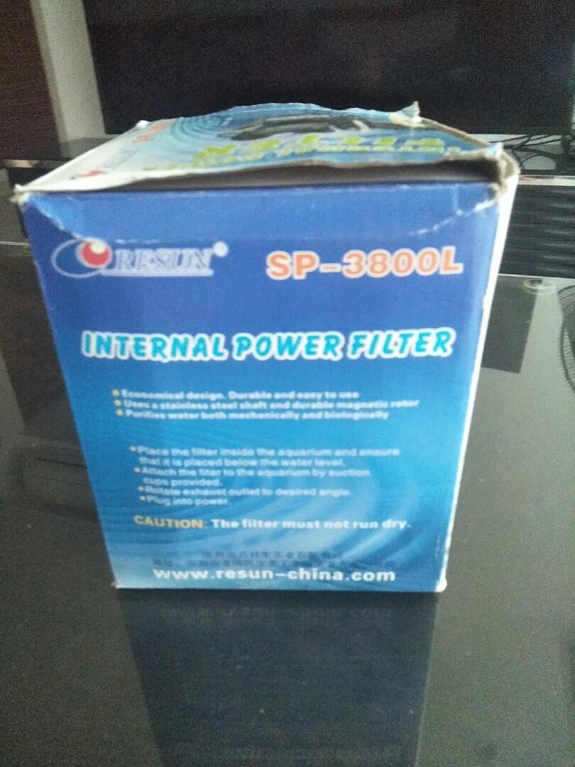 Internal Power Filter, Pet Supplies, Homes & Other Pet Accessories on ...