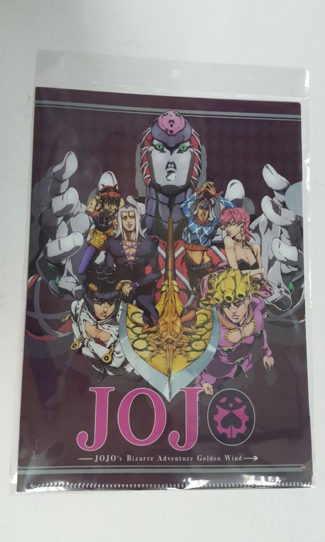 Anime file: Jojo's Bizarre Adventure part 5: Golden Wind (Giorno Giovanna design), Hobbies & Toys, Collectibles & Memorabilia, J-pop on Carousell Anime file: Jojo's Bizarre Adventure part 5: Golden Wind (Giorno Giovanna design), Hobbies & Toys, Collectibles & Memorabilia, J-pop on Carousell