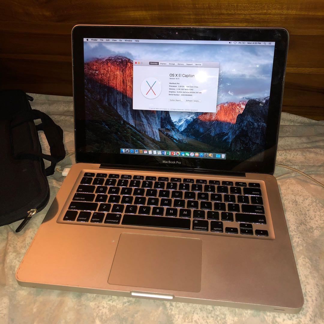 Macbook Pro Core 2 Duo 2 26 13 Inch 2009 Elektronik Komputer Laptop Di Carousell