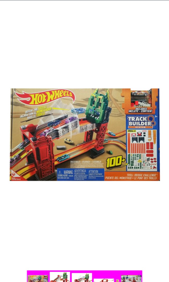 hot wheels troll bridge
