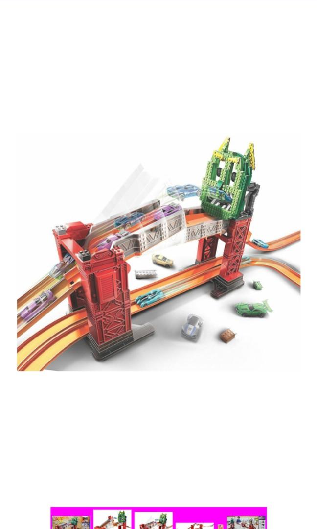 hot wheels troll bridge challenge