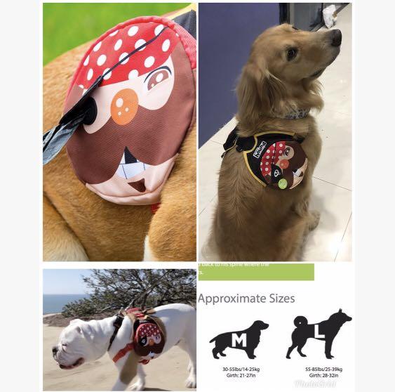 Outward top hound harness