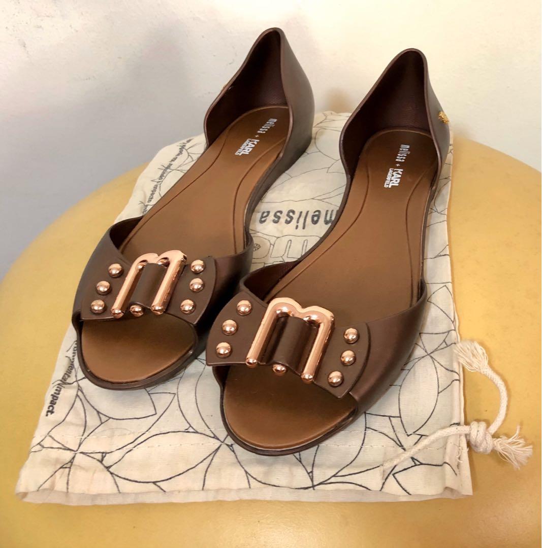 Melissa karl lagerfeld flats shop